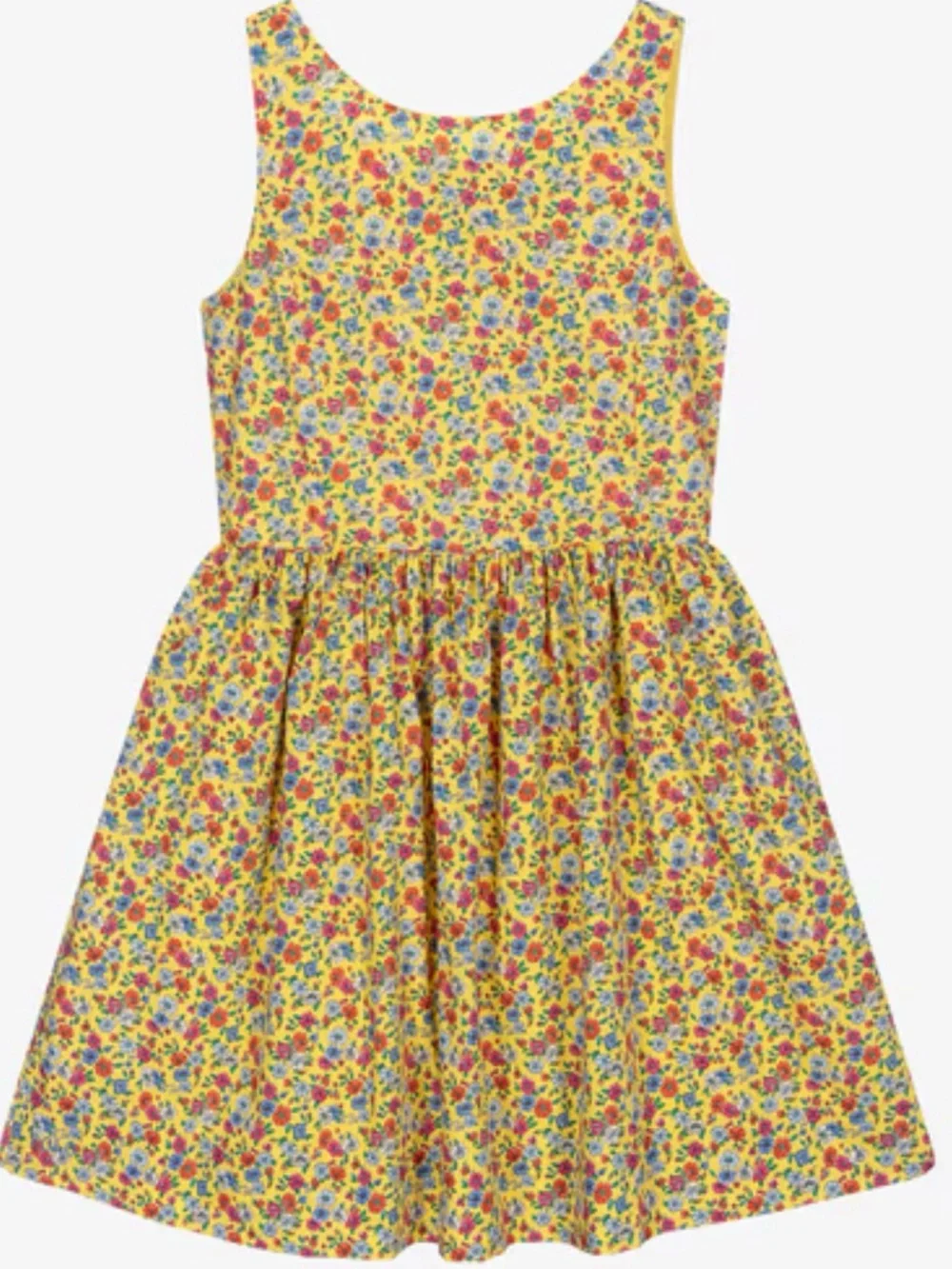Polo by Ralph Lauren Yellow Floral Tank Dress